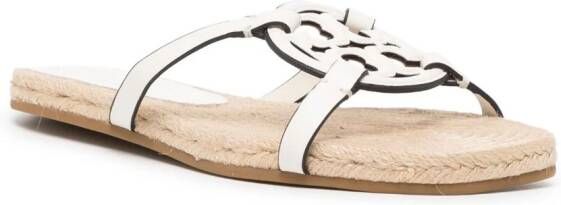 Tory Burch Geo Bombe Miller sandalen Beige