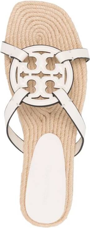 Tory Burch Geo Bombe Miller sandalen Beige