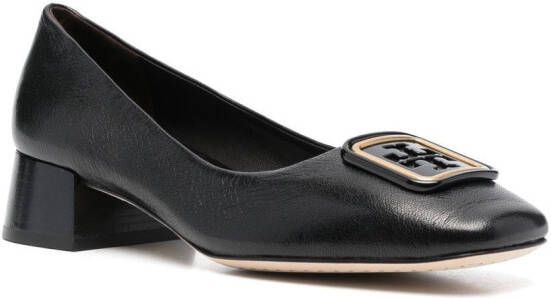 Tory Burch Georgia leren pumps Zwart