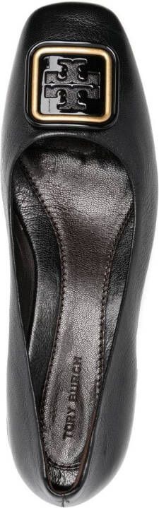 Tory Burch 35 mm Georgia leren pumps Zwart