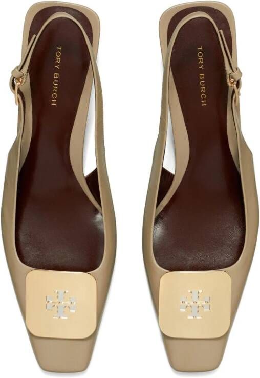 Tory Burch Georgia 55mm slingback pumps Beige