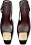 Tory Burch Georgia 55 mm slingback pumps Zwart - Thumbnail 3