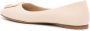 Tory Burch Georgia ballerina's met logoplakkaat Beige - Thumbnail 3