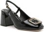 Tory Burch Georgia slingback pumps Zwart - Thumbnail 2