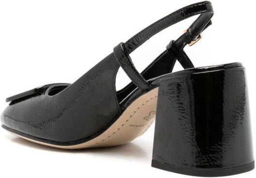 Tory Burch Georgia slingback pumps Zwart