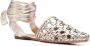 Tory Burch Basketweave gewikkelde sandalen Goud - Thumbnail 2