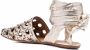 Tory Burch Basketweave gewikkelde sandalen Goud - Thumbnail 3