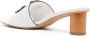 Tory Burch 55 mm Ines leren muiltjes Wit - Thumbnail 3
