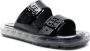 Tory Burch Bubble Jelly slippers met gesp Zwart - Thumbnail 2