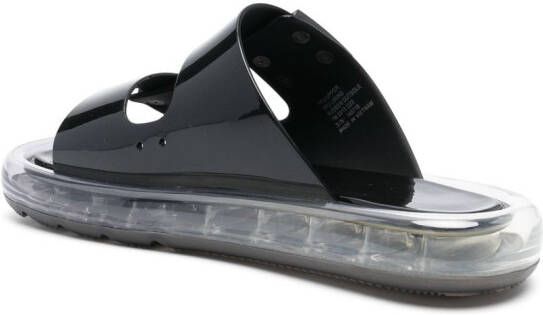 Tory Burch Bubble Jelly slippers met gesp Zwart