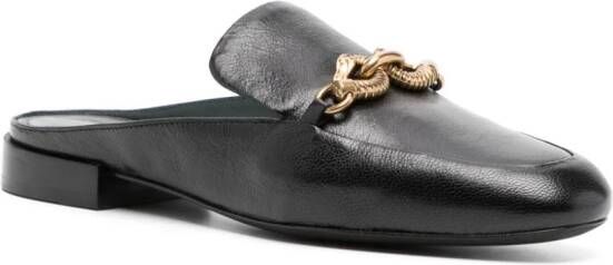 Tory Burch Jessa loafers met open hiel Zwart