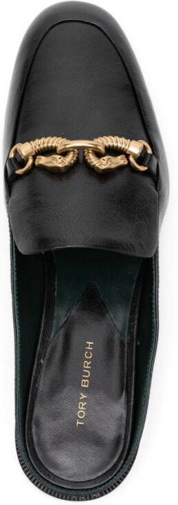 Tory Burch Jessa loafers met open hiel Zwart