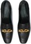 Tory Burch Jessa leren loafers Zwart - Thumbnail 3