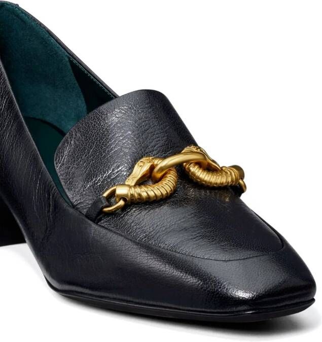 Tory Burch Jessa leren loafers Zwart