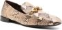 Tory Burch Jessa leren loafers Bruin - Thumbnail 2