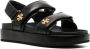 Tory Burch Kira leren sandalen Zwart - Thumbnail 2