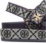 Tory Burch Kira Sport sandalen met monogram Blauw - Thumbnail 4