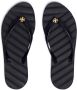 Tory Burch Kira teenslippers met logo Zwart - Thumbnail 3