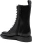 Tory Burch Leren combat boots Zwart - Thumbnail 3