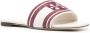 Tory Burch Slippers met geborduurd logo Rood - Thumbnail 2