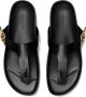 Tory Burch Mellow Thong leren sandalen Zwart - Thumbnail 4
