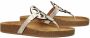 Tory Burch Miller Cloud leren sandalen Goud - Thumbnail 2