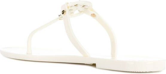 Tory Burch Miller jelly sandalen Wit