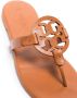 Tory Burch Miller leren sandalen Bruin - Thumbnail 2