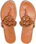 Tory Burch Miller leren sandalen Bruin - Thumbnail 4