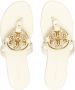 Tory Burch Miller leren sandalen Wit - Thumbnail 4