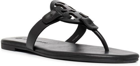 Tory Burch Miller Sandalen Zwart