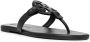 Tory Burch Miller leren sandalen Zwart - Thumbnail 2