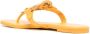 Tory Burch Miller sandalen met logoplakkaat Geel - Thumbnail 3