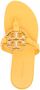 Tory Burch Miller sandalen met logoplakkaat Geel - Thumbnail 4