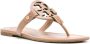 TORY BURCH Lichtbruine T-Medallion sandalen Beige Dames - Thumbnail 20