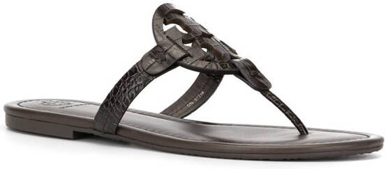 Tory Burch Miller sandalen Bruin