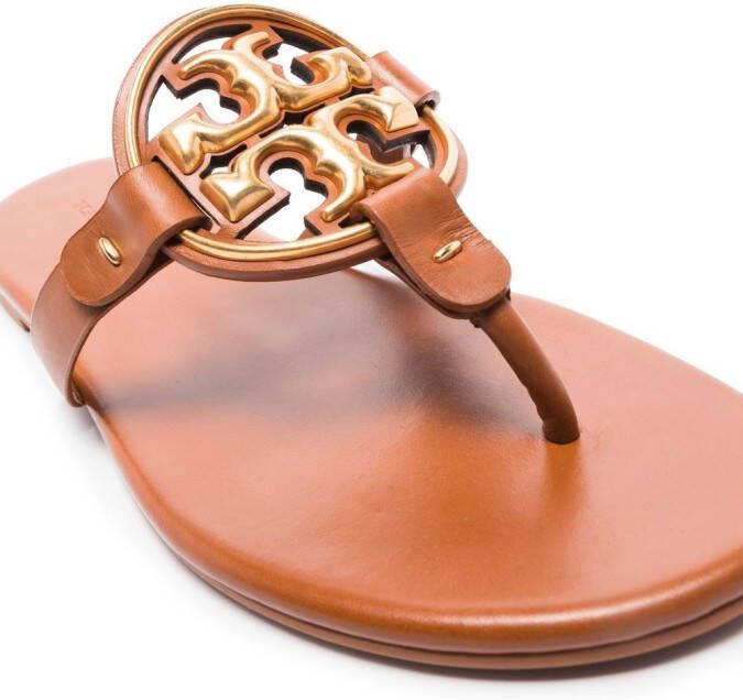 Tory Burch Miller sandalen Bruin