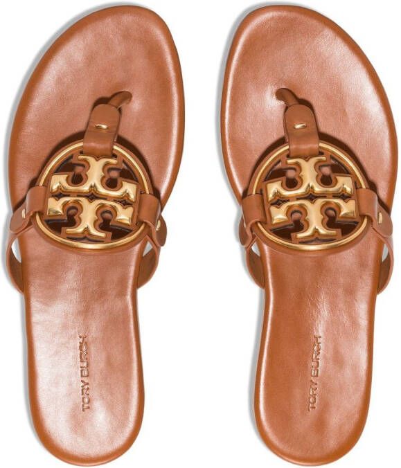 Tory Burch Miller sandalen Bruin