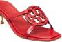 Tory Burch Miller sandalen met lage hak Rood - Thumbnail 3