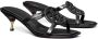 Tory Burch 55 mm Geo Bombe Miller sandalen Zwart - Thumbnail 2