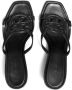 Tory Burch Geo Bombe Miller 55mm leren sandalen Zwart - Thumbnail 3