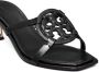 Tory Burch Geo Bombe Miller 55mm leren sandalen Zwart - Thumbnail 4