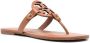 TORY BURCH Vintage Vachetta Leren Sandalen Bruin Dames - Thumbnail 4