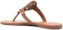 TORY BURCH Vintage Vachetta Leren Sandalen Bruin Dames - Thumbnail 5