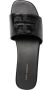 Tory Burch Sandalen met logopatch Zwart - Thumbnail 4
