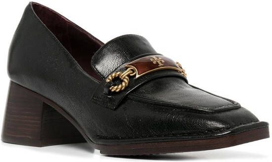 Tory Burch Perrine loafers met hak Zwart