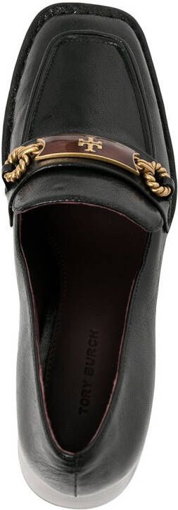 Tory Burch Perrine loafers met hak Zwart