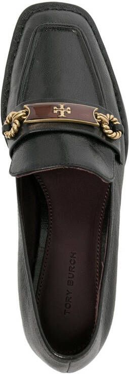 Tory Burch Perrine loafers met logo Zwart