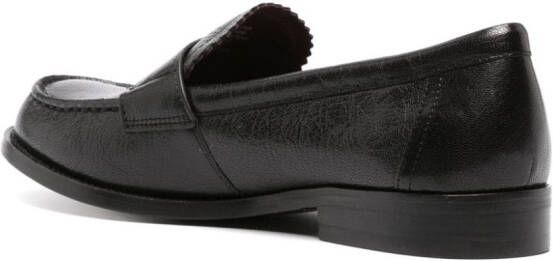 Tory Burch Perry loafers met logoplakkaat Zwart