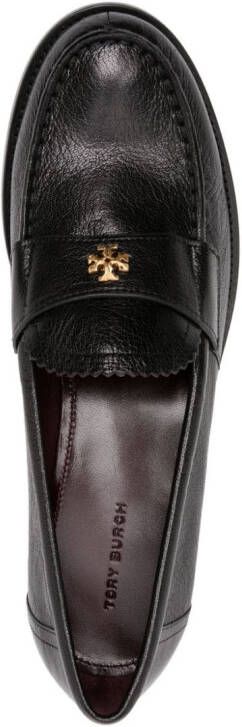 Tory Burch Perry loafers met logoplakkaat Zwart